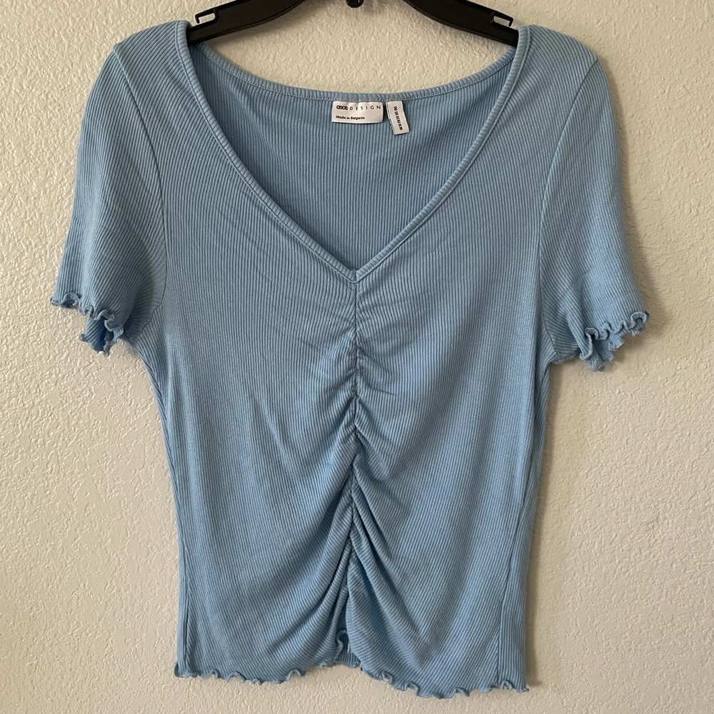 Light Blue Asos Top